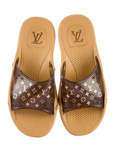 louis vuitton sliders women